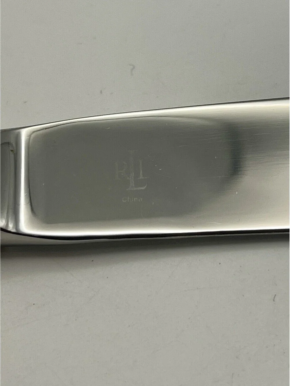 (4) Ralph Lauren PELHAM GOLD Stainless China 5pc Place Setting 20pcs